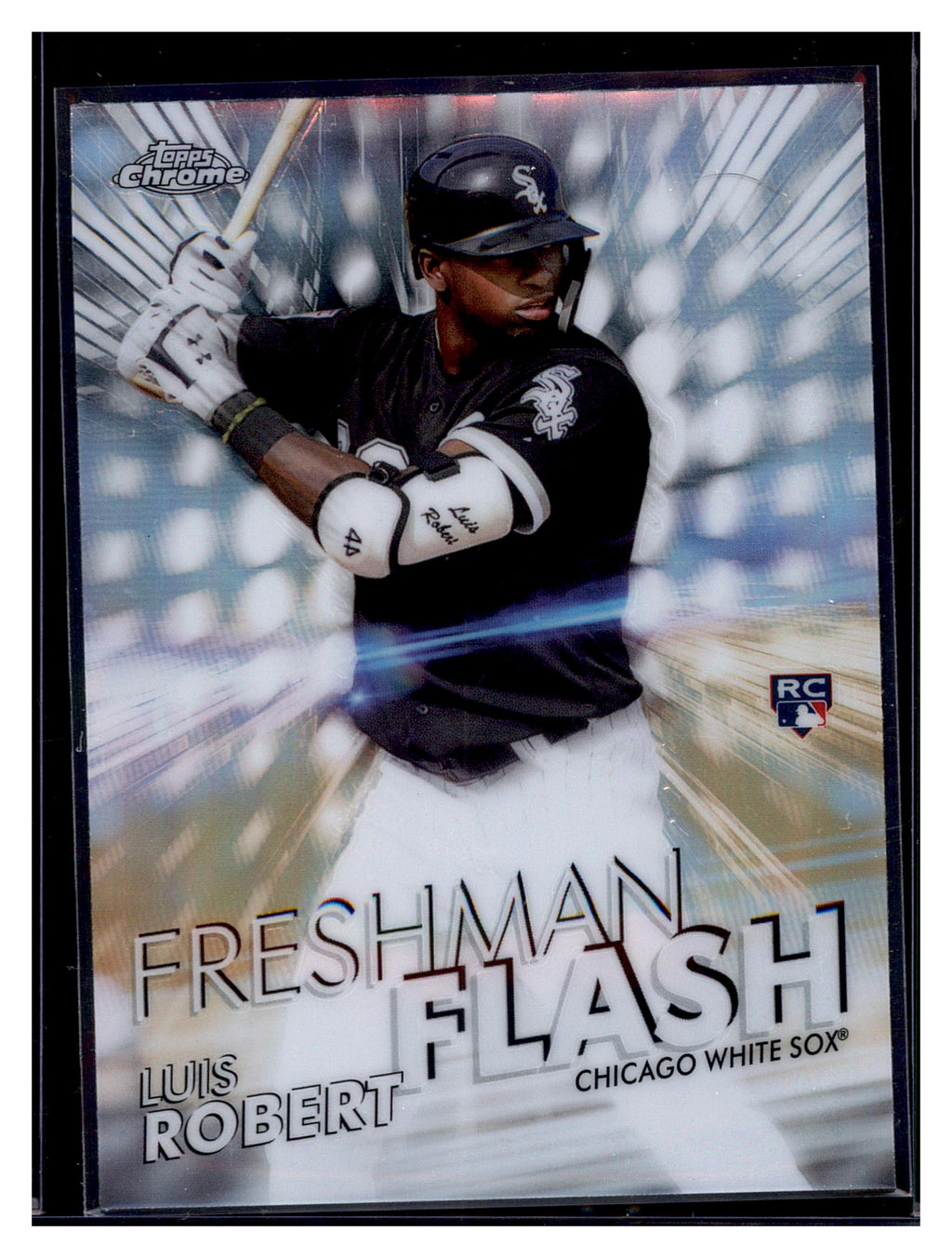 2020 Topps Chrome #FF-5 Luis Robert Freshman Flash