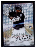 2020 Topps Chrome #FF-5 Luis Robert Freshman Flash