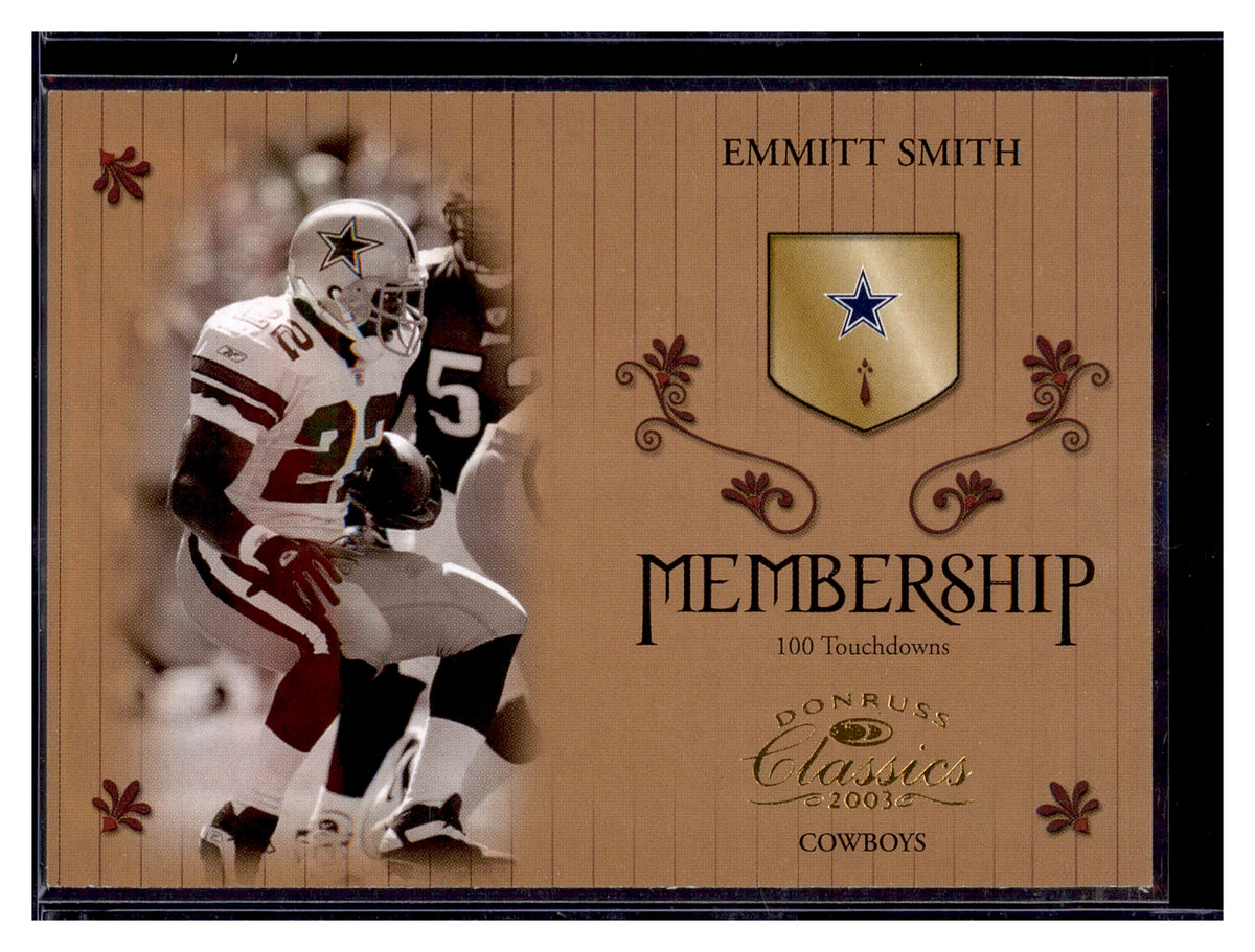2003 Donruss Classics #M14 Emmitt Smith Membership #/1500