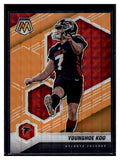 2021 Panini Mosaic #18 Younghoe Koo Prizm Orange Fluorescent #/25