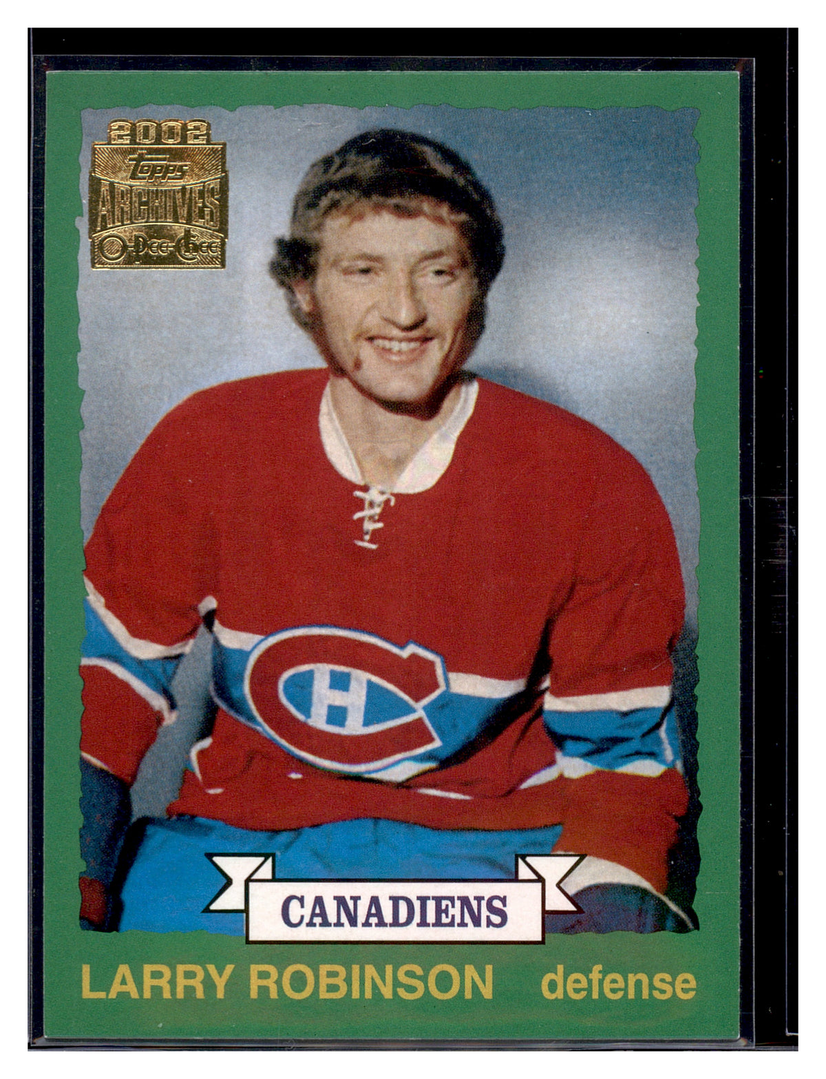 2001-02 Topps / O-Pee-Chee Archives #5 Larry Robinson
