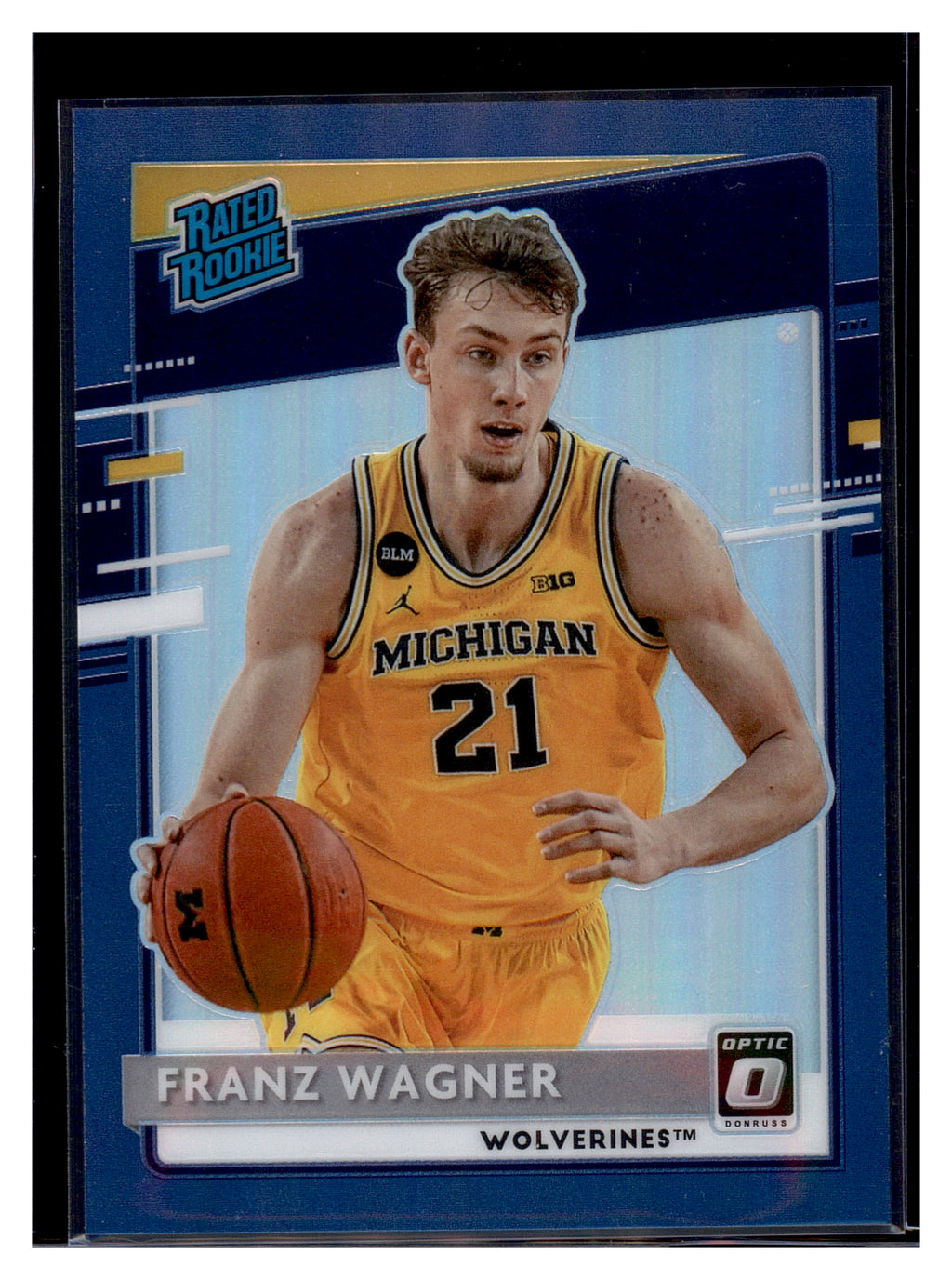 2021 Panini Chronicles Draft Picks #209 Franz Wagner Blue #/99