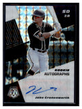 2021 Panini Mosaic #RAM-CR Jake Cronenworth Rookie Autographs Mosaic