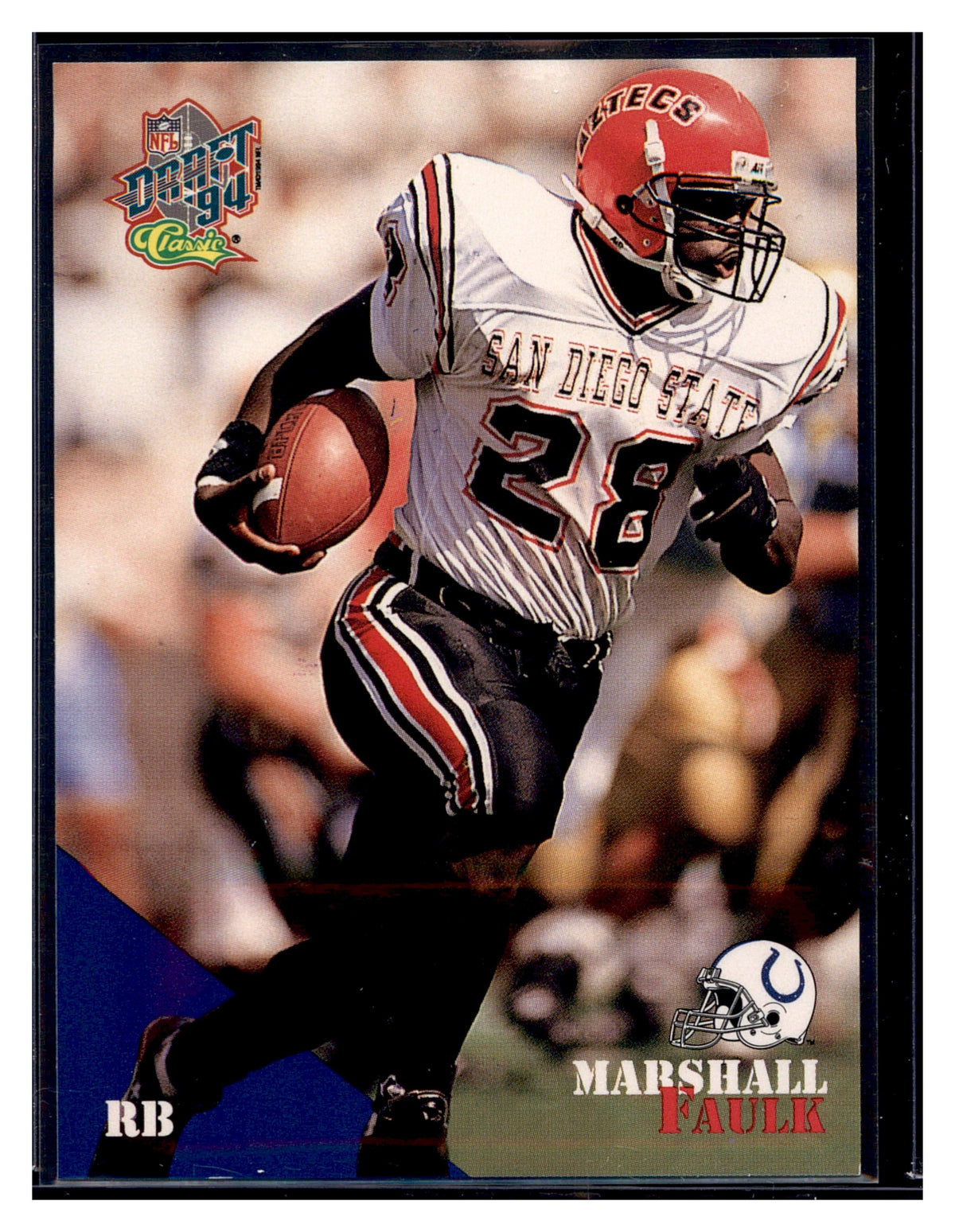 1994 Classic NFL Draft #3 Marshall Faulk