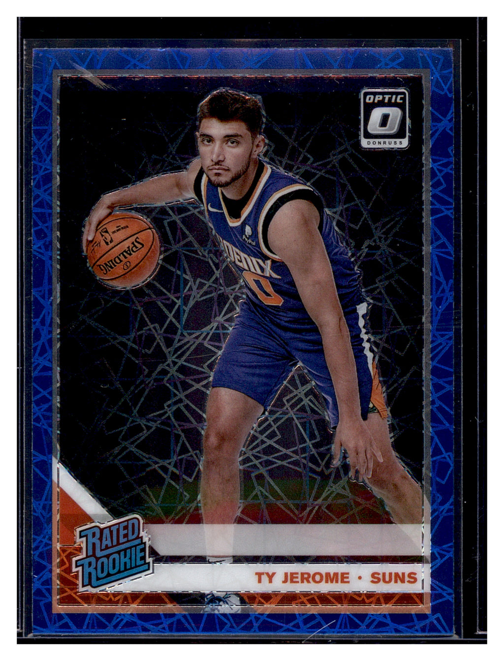 2019-20 Donruss Optic #167 Ty Jerome Blue Velocity