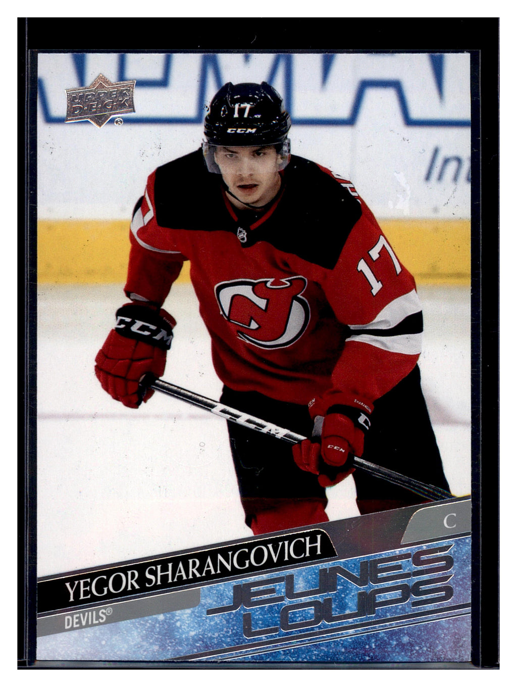 2020-21 Upper Deck #489 Yegor Sharangovich