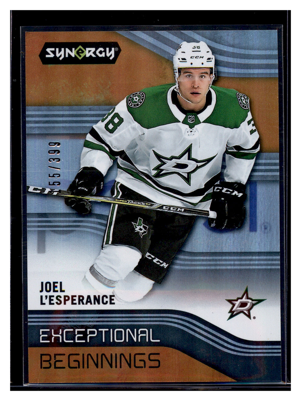 2019-20 Upper Deck Synergy #EB-18 Joel L'Esperance Orange #/399