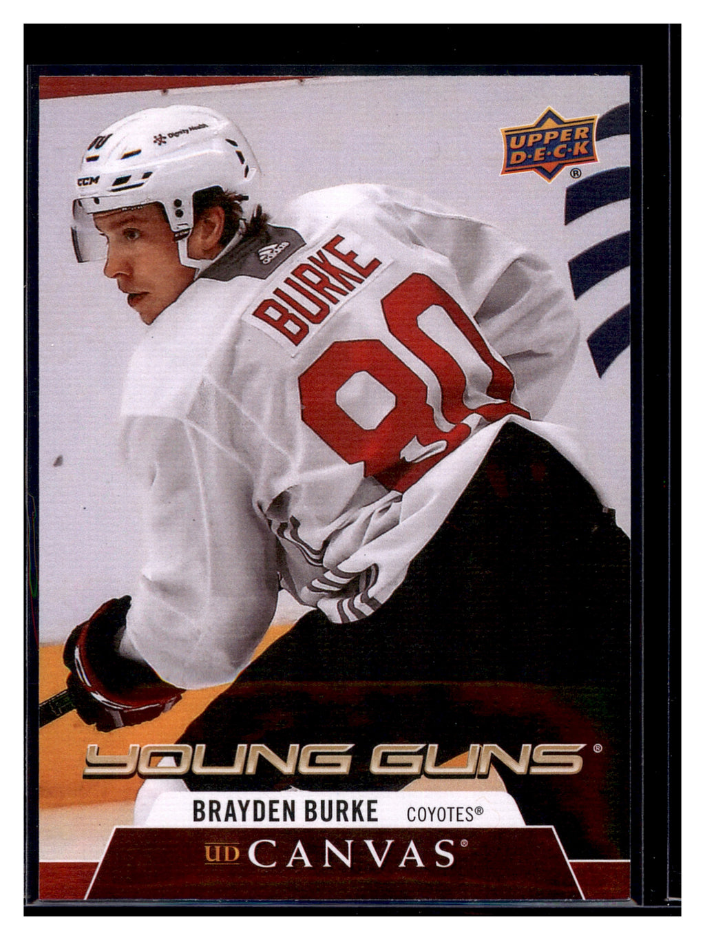 2020-21 Upper Deck #C220 Brayden Burke UD Canvas