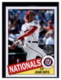 2020 Topps Update #85TB-46 Juan Soto 1985 Topps Baseball 35th Anniversary