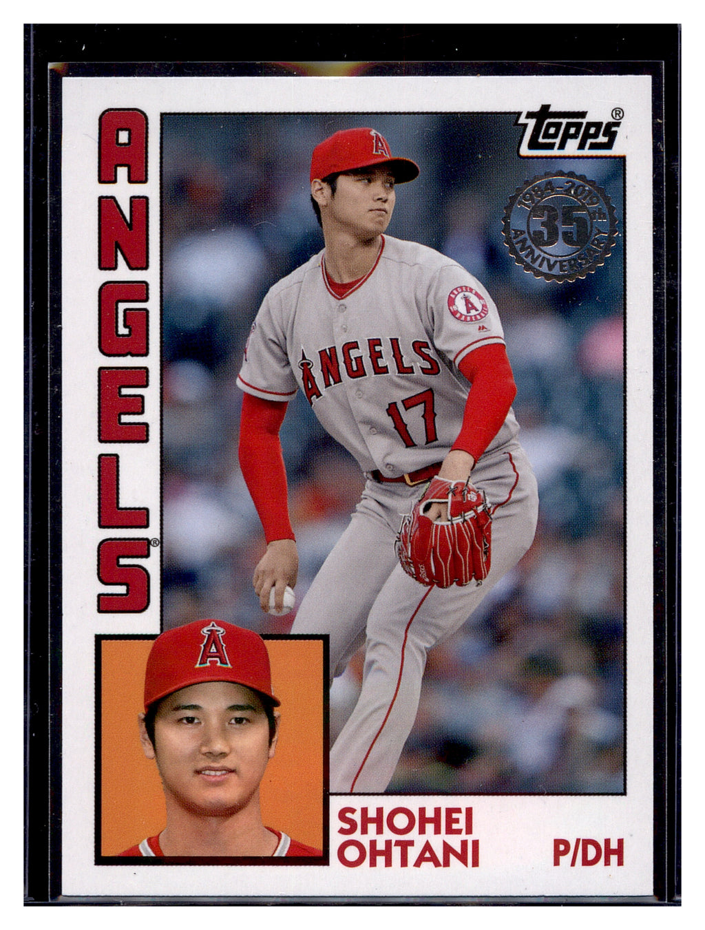 2019 Topps #T84-69 Shohei Ohtani 1984 Topps Baseball 35th Anniversary