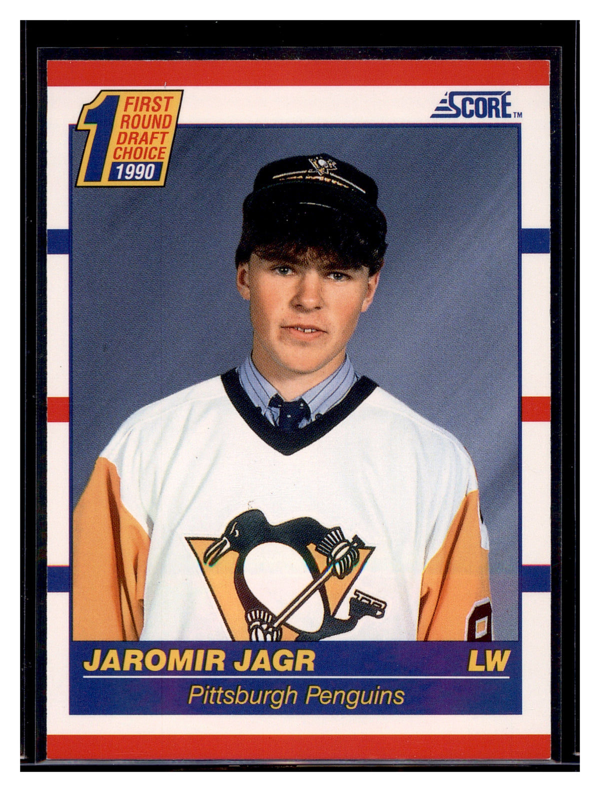 1990-91 Topps #NNO Checklist UER Jaromir Jagr