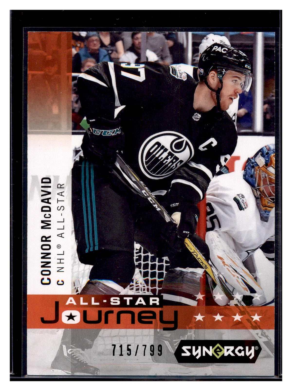 2019-20 Upper Deck Synergy #AP-5 Connor McDavid All-Star Journey #/799