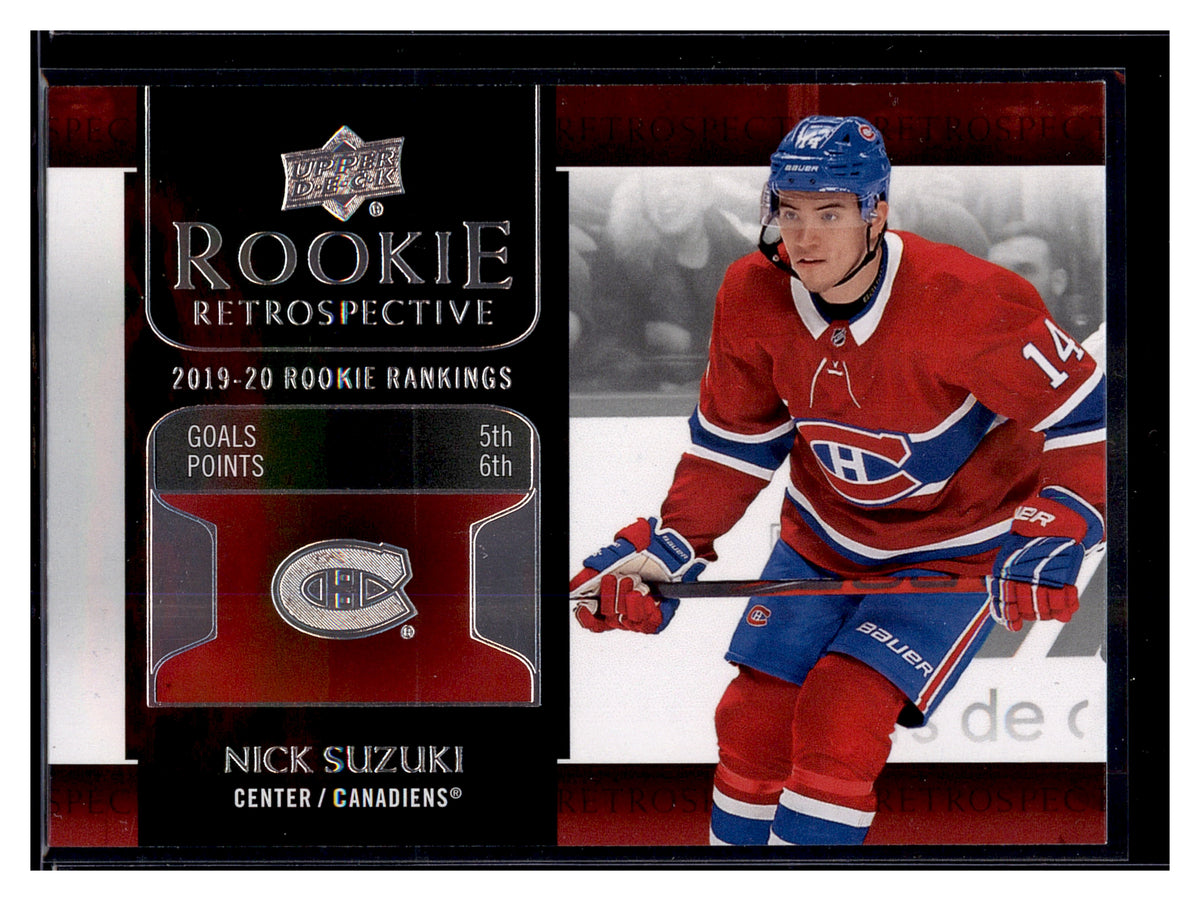 2020-21 Upper Deck #RR-5 Nick Suzuki Rookie Retrospective